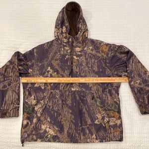 Cabela’s camo lined quarter / half zip - Lg